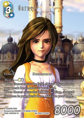 Image for Garnet (Full Art) (Re-192C/19-120C) [Legacy Collection] - Final Fantasy TCG