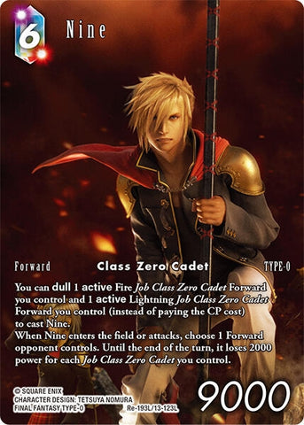 Image for Nine (Full Art) (Re-193L/13-123L) [Legacy Collection] - Final Fantasy TCG