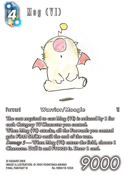 Image for Mog (VI) (Full Art) (Re-199H/19-125H) [Legacy Collection] - Final Fantasy TCG