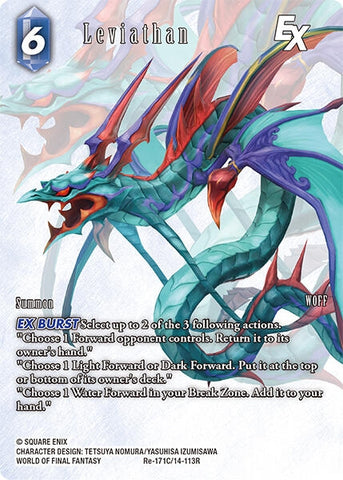 Image for Leviathan (Full Art) (Re-171C/14-113R) [Legacy Collection] - Final Fantasy TCG