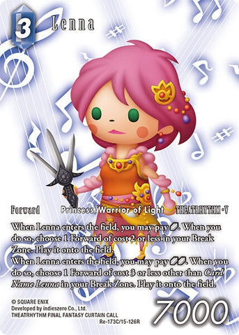 Image for Lenna (Full Art) (Re-173C/15-126R) [Legacy Collection] - Final Fantasy TCG