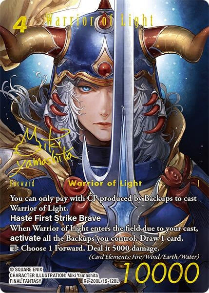 Image for Warrior of Light (Signed) (Re-200L/19-128L) [Legacy Collection] - Final Fantasy TCG