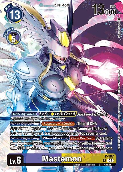 Image for Mastemon (BT-21: Illustration Celebration Pack) (P-187 P) (World Convergence) (BT-21) - Digimon Card Game