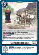 Image for Gennai's House (ST21-15 U) (Starter Deck 21: Hero of Hope) (ST-21) - Digimon Card Game