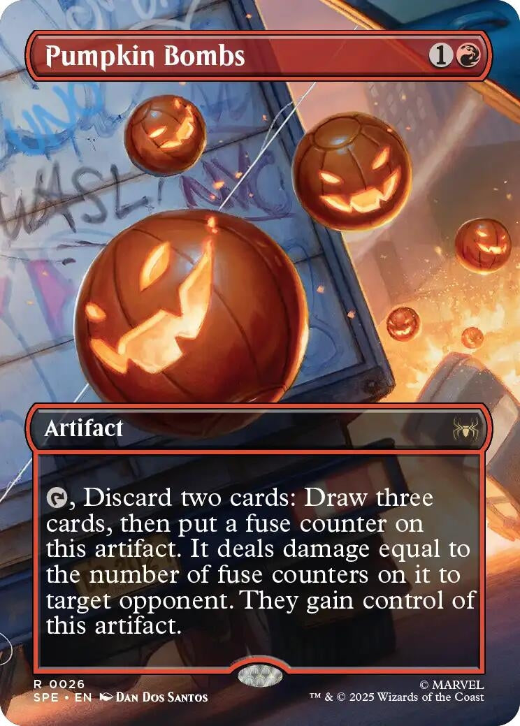 Image for Pumpkin Bombs (Borderless) (26) [SPE, MAR]