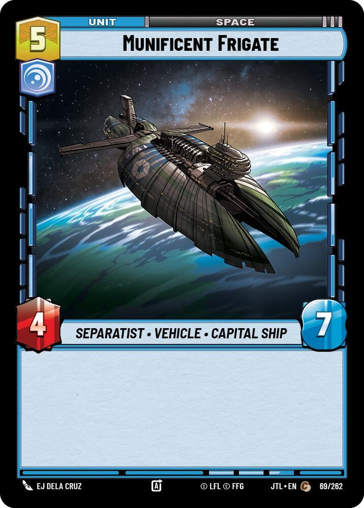 Image for Munificent Frigate (069/262) [JTL]