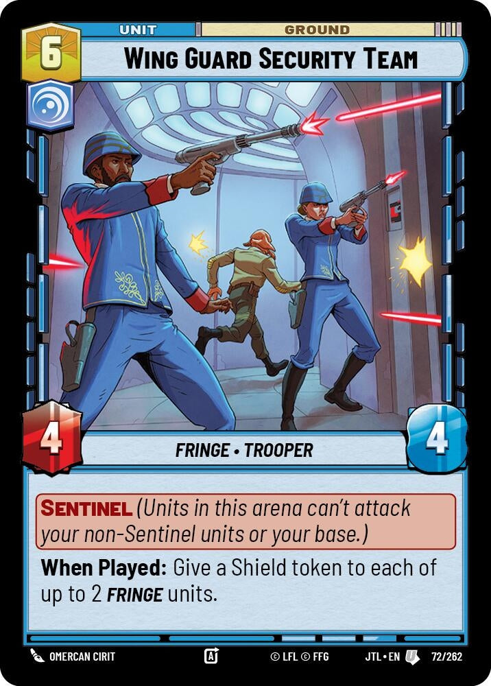 Image for Wing Guard Security Team (072/262) [JTL]