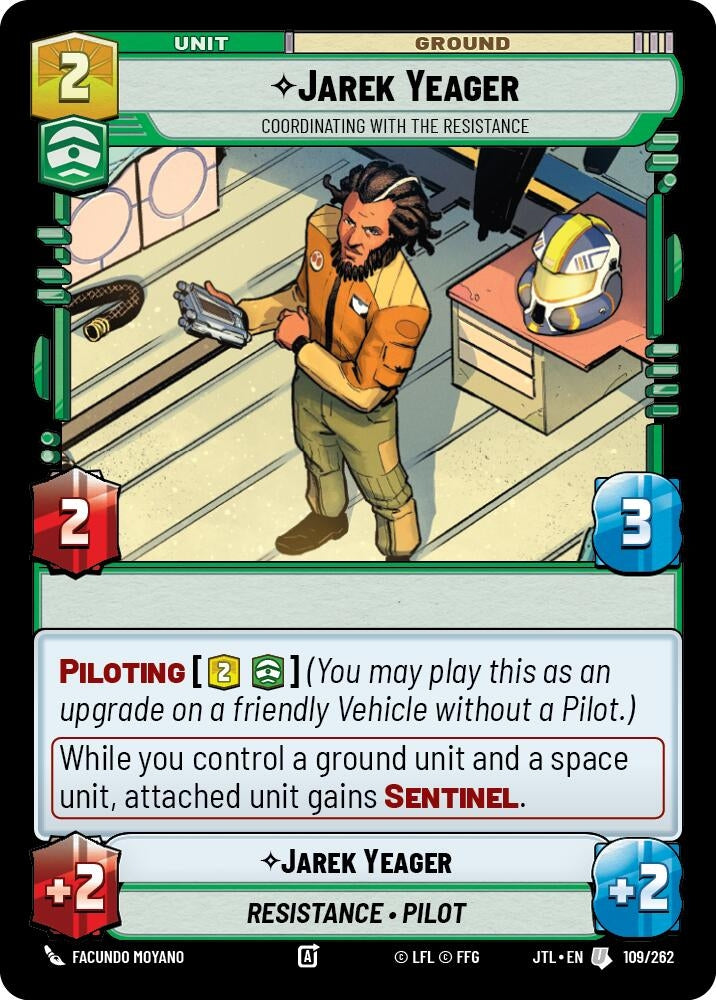 Image for Jarek Yeager (109/262) [JTL]