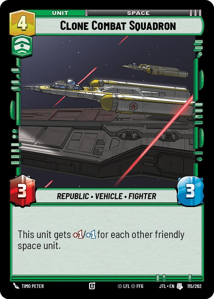 Image for Clone Combat Squadron (115/262) [JTL]