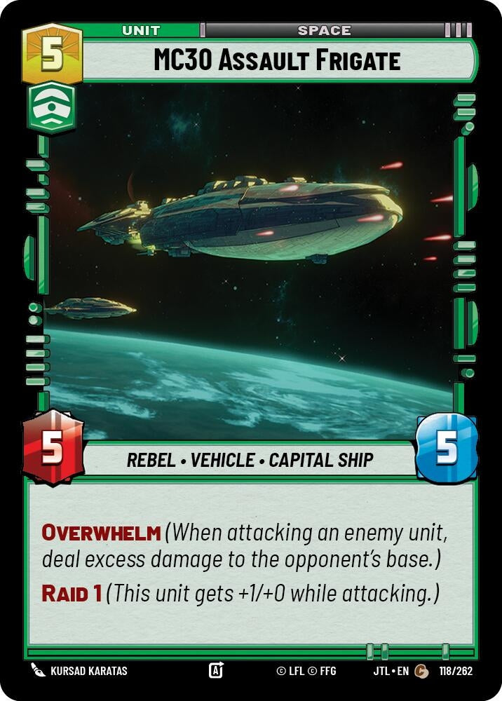 Image for MC30 Assault Frigate (118/262) [JTL]