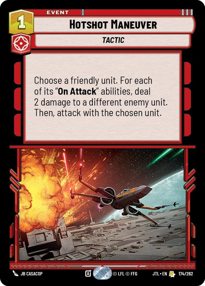 Image for Hotshot Maneuver (174/262) [JTL]