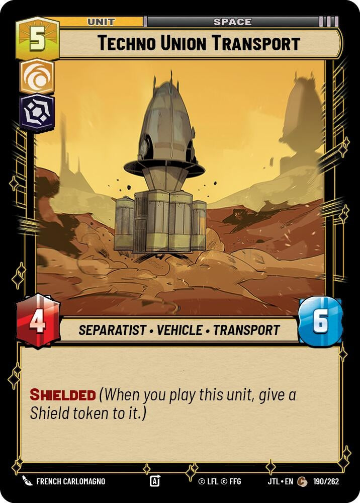 Image for Techno Union Transport (190/262) [JTL]