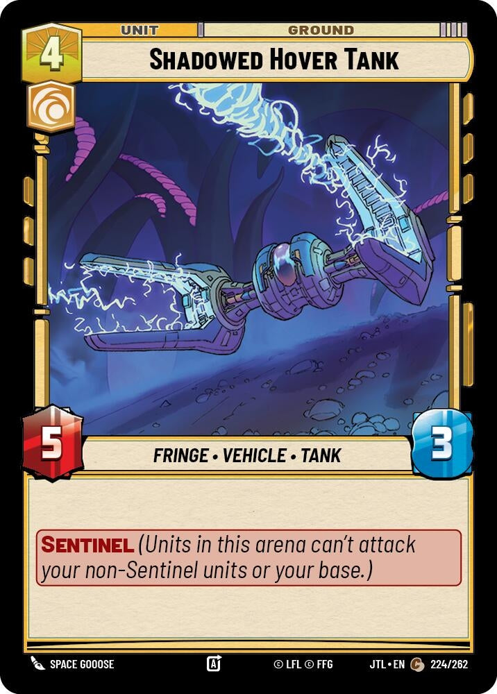 Image for Shadowed Hover Tank (224/262) [JTL]
