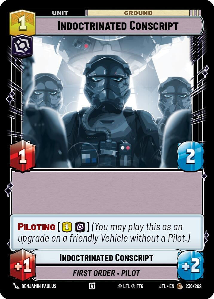 Image for Indoctrinated Conscript (236/262) [JTL]