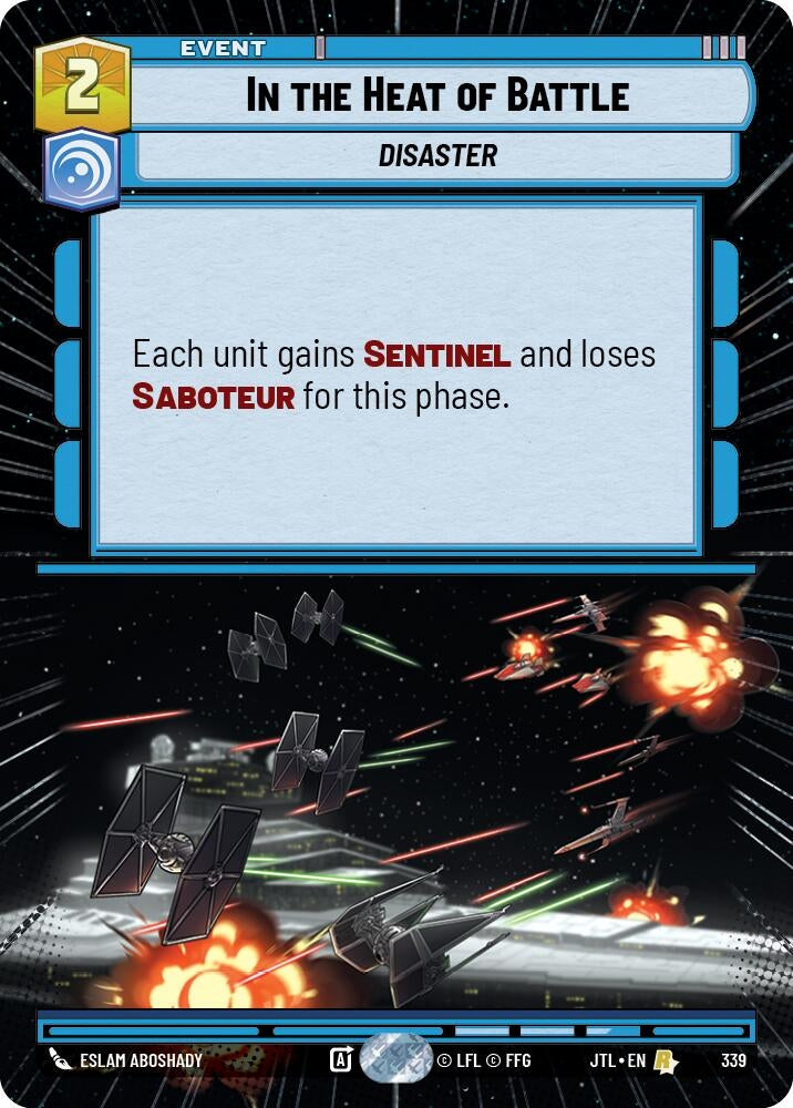 Image for In the Heat of Battle (Hyperspace) (339) [JTL]
