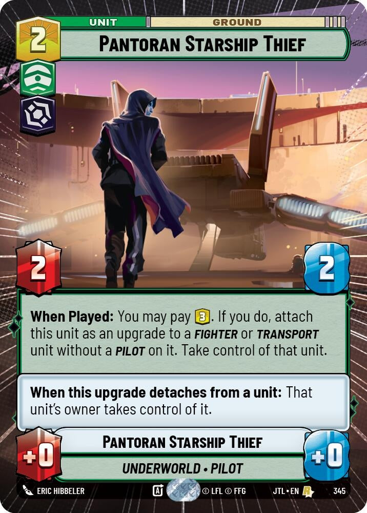Image for Pantoran Starship Thief (Hyperspace) (345) [JTL]