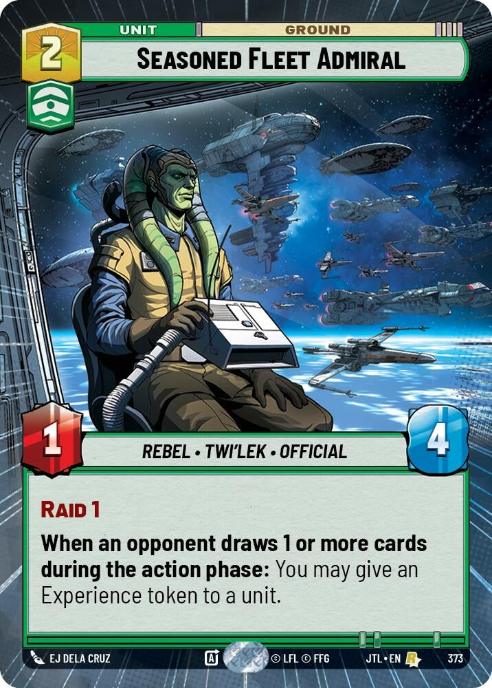 Image for Seasoned Fleet Admiral (Hyperspace) (373) [JTL]