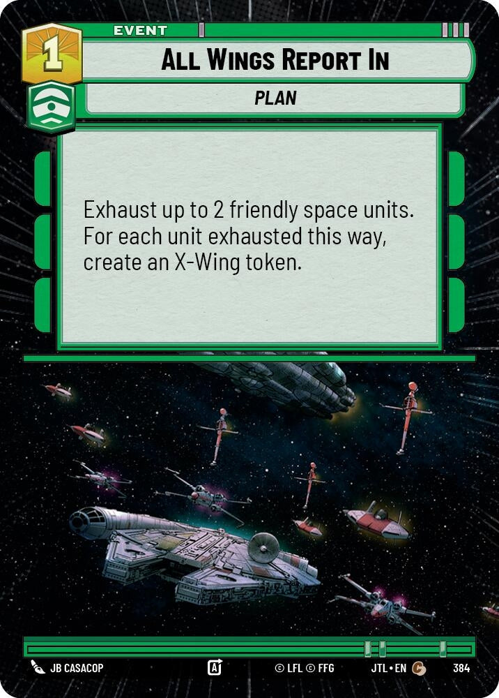 Image for All Wings Report In (Hyperspace) (384) [JTL]