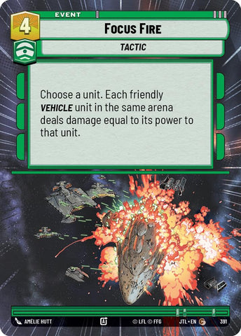 Image for Focus Fire (Hyperspace) (391) [JTL]