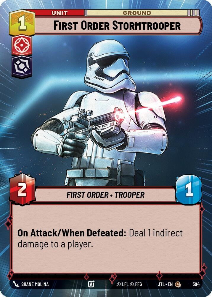 Image for First Order Stormtrooper (Hyperspace) (394) [JTL]