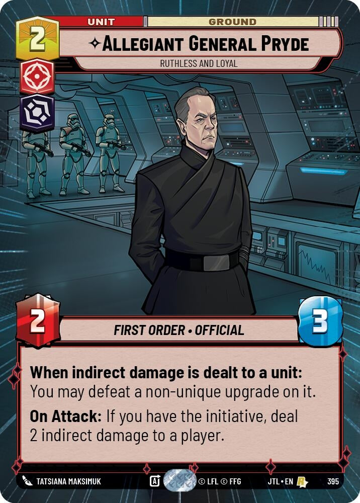 Image for Allegiant General Pryde (395) [JTL]