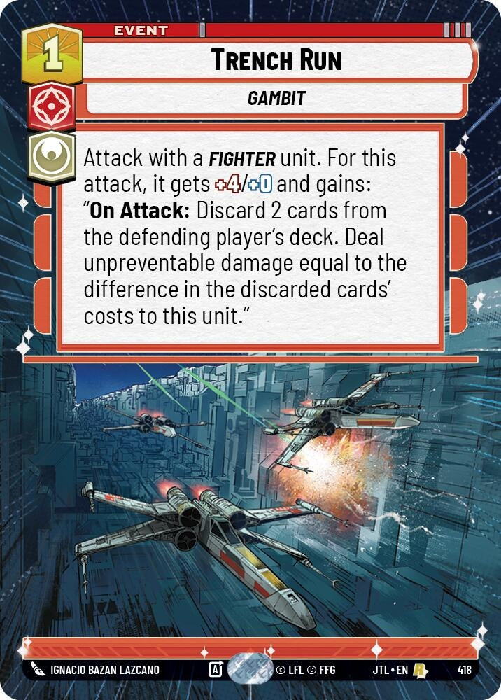 Image for Trench Run (Hyperspace) (418) [JTL]