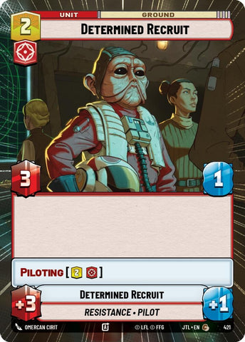 Image for Determined Recruit (Hyperspace) (421) [JTL]