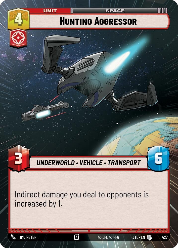 Image for Hunting Aggressor (Hyperspace) (427) [JTL]