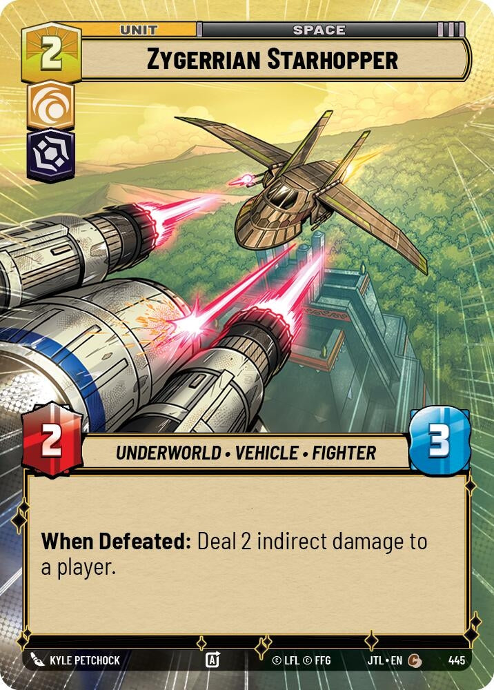 Image for Zygerrian Starhopper (Hyperspace) (445) [JTL]