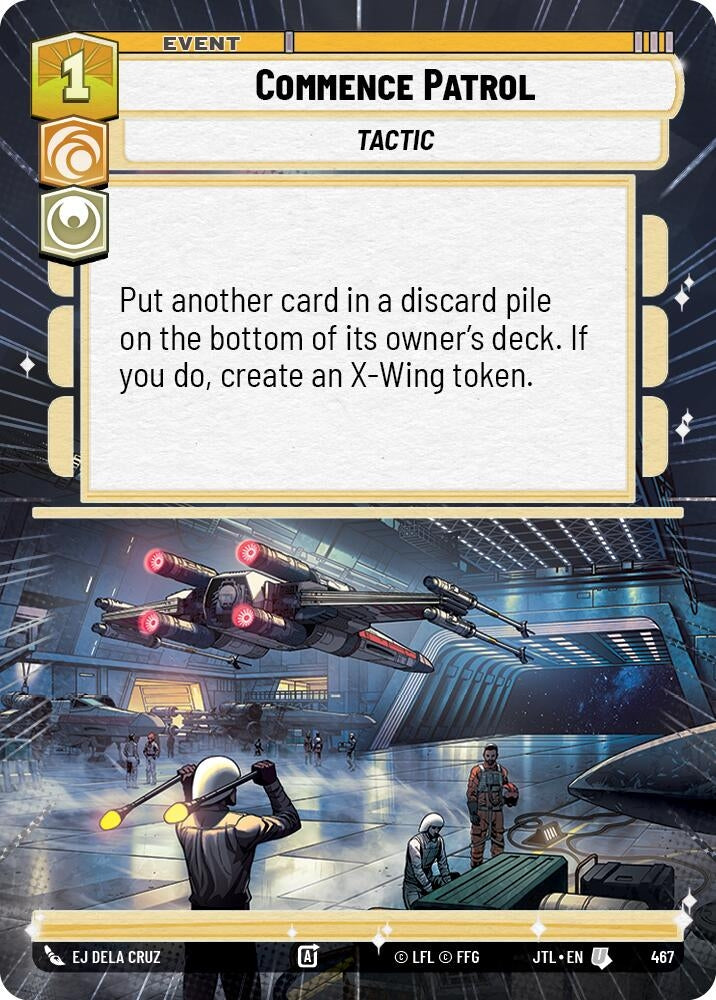 Image for Commence Patrol (Hyperspace) (467) [JTL]