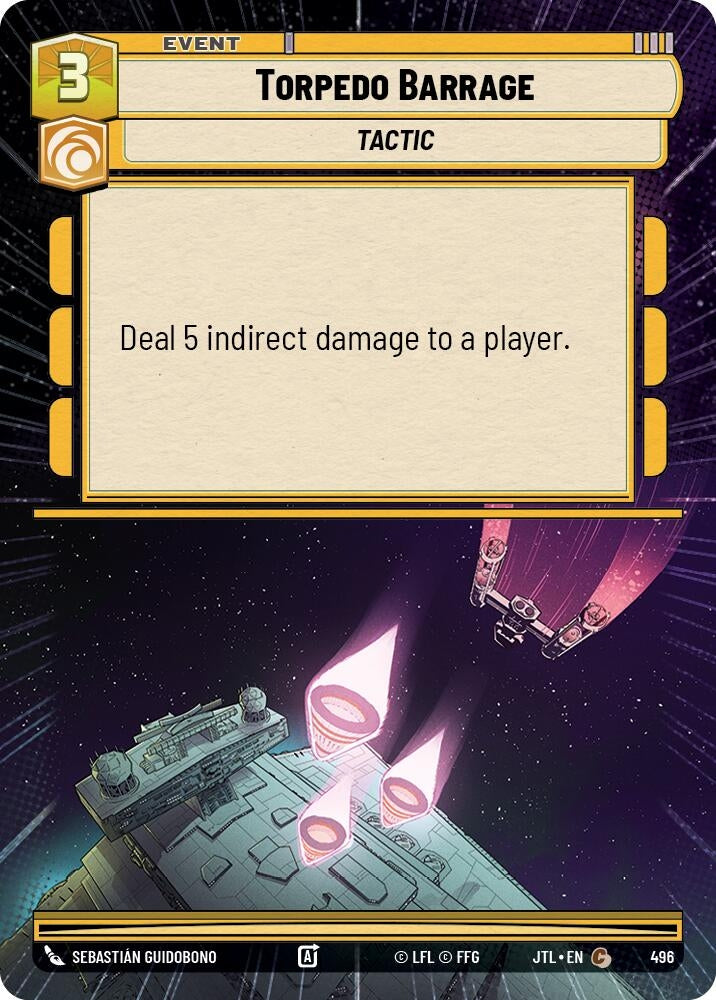 Image for Torpedo Barrage (Hyperspace) (496) [JTL]