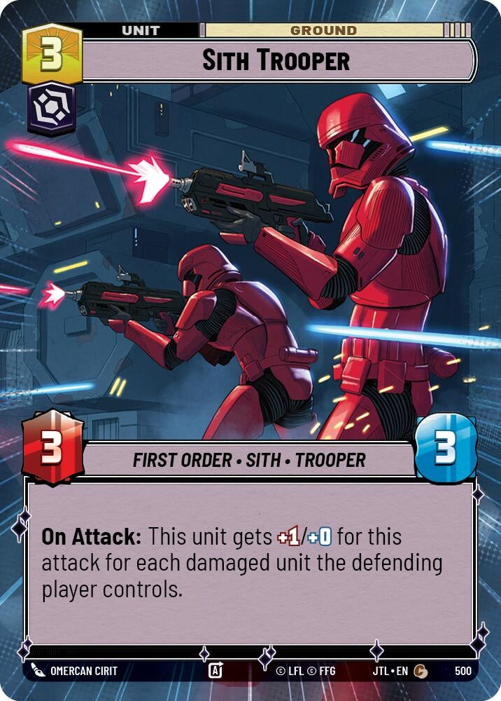 Image for Sith Trooper (Hyperspace) (500) [JTL]