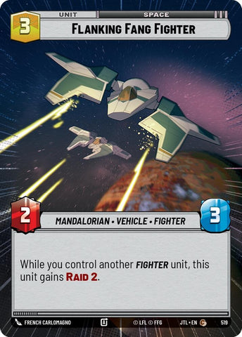 Image for Flanking Fang Fighter (Hyperspace) (519) [JTL]