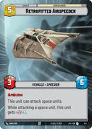 Image for Retrofitted Airspeeder (Hyperspace) (521) [JTL]