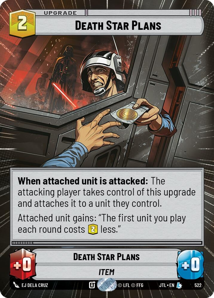Image for Death Star Plans (Hyperspace) (522) [JTL]
