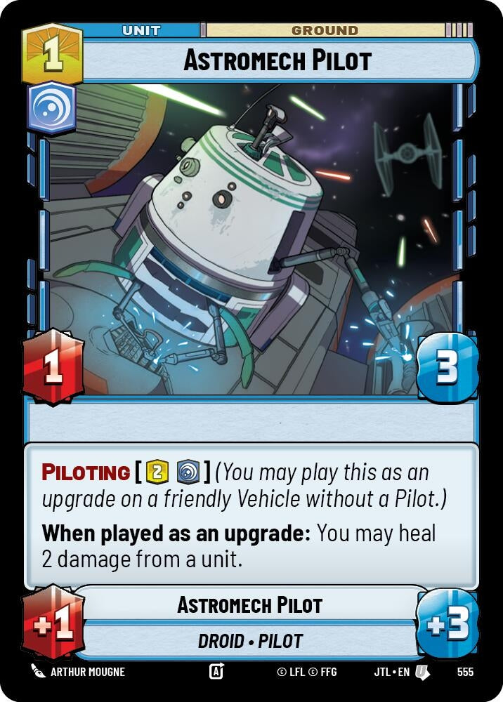 Image for Astromech Pilot (Foil) (555) [JTL]