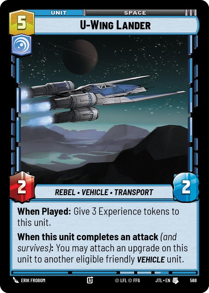 Image for U-Wing Lander (Foil) (568) [JTL]