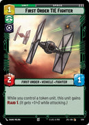 Image for First Order TIE Fighter (Foil) (579) [JTL]
