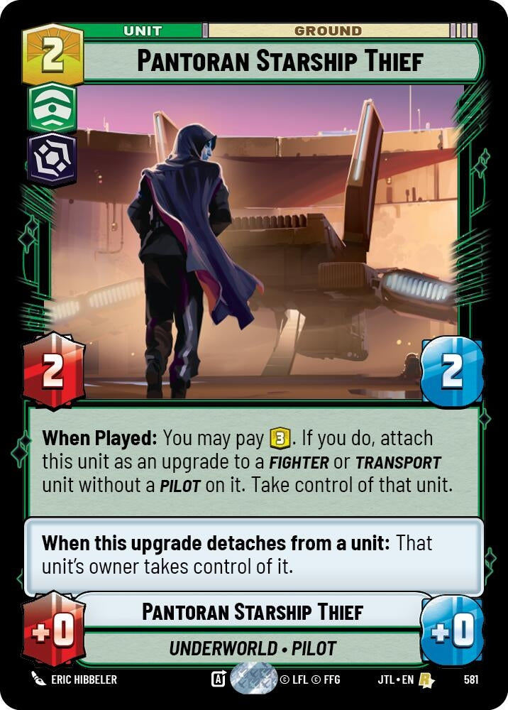 Image for Pantoran Starship Thief (Foil) (581) [JTL]