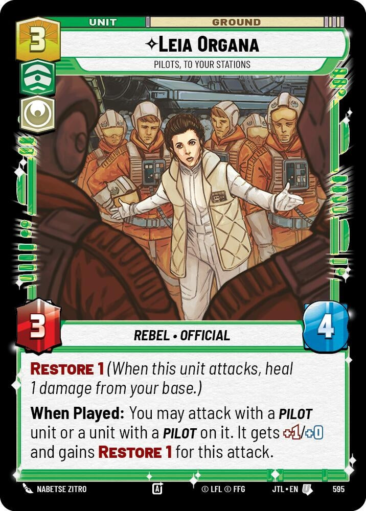 Image for Leia Organa (595) [JTL]