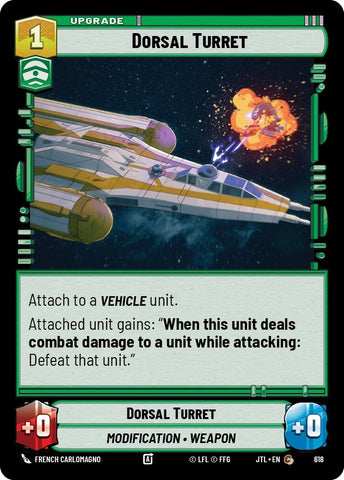 Image for Dorsal Turret (Foil) (618) [JTL]