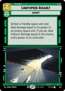 Image for Lightspeed Assault (Foil) (625) [JTL]