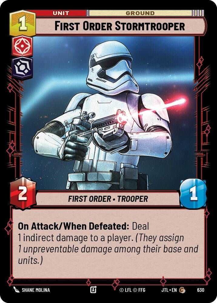 Image for First Order Stormtrooper (Foil) (630) [JTL]