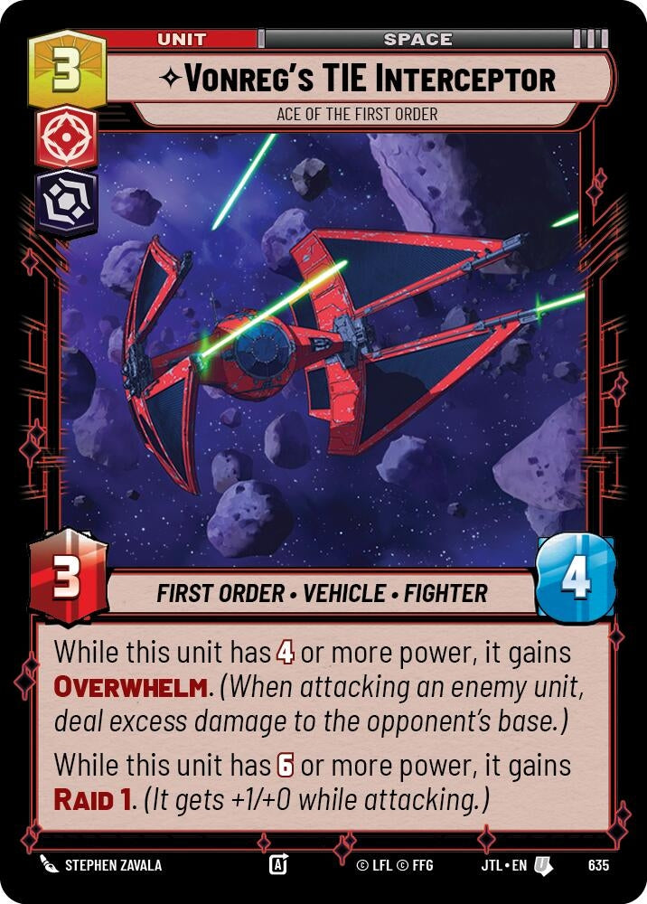 Image for Vonreg's TIE Interceptor (635) [JTL]