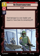 Image for No Disintegrations (Foil) (642) [JTL]