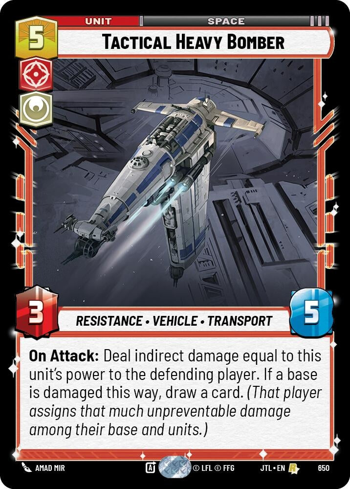 Image for Tactical Heavy Bomber (Foil) (650) [JTL]