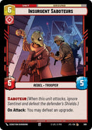 Image for Insurgent Saboteurs (Foil) (666) [JTL]