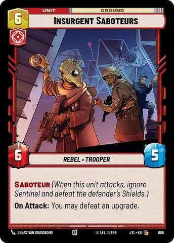 Image for Insurgent Saboteurs (Foil) (666) [JTL]