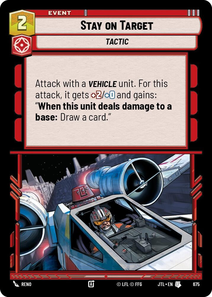 Image for Stay on Target (Foil) (675) [JTL]