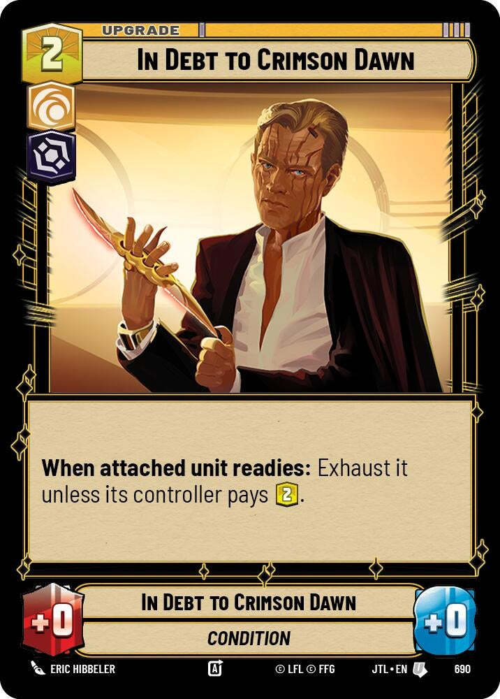 Image for In Debt to Crimson Dawn (Foil) (690) [JTL]